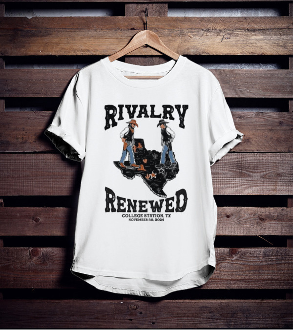 Rivalry Renewed Texas Showdown College Station TX November 30 T-Shirt