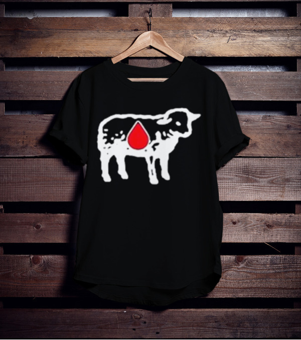Counterparts Lamb With Red Teardrop T-Shirt