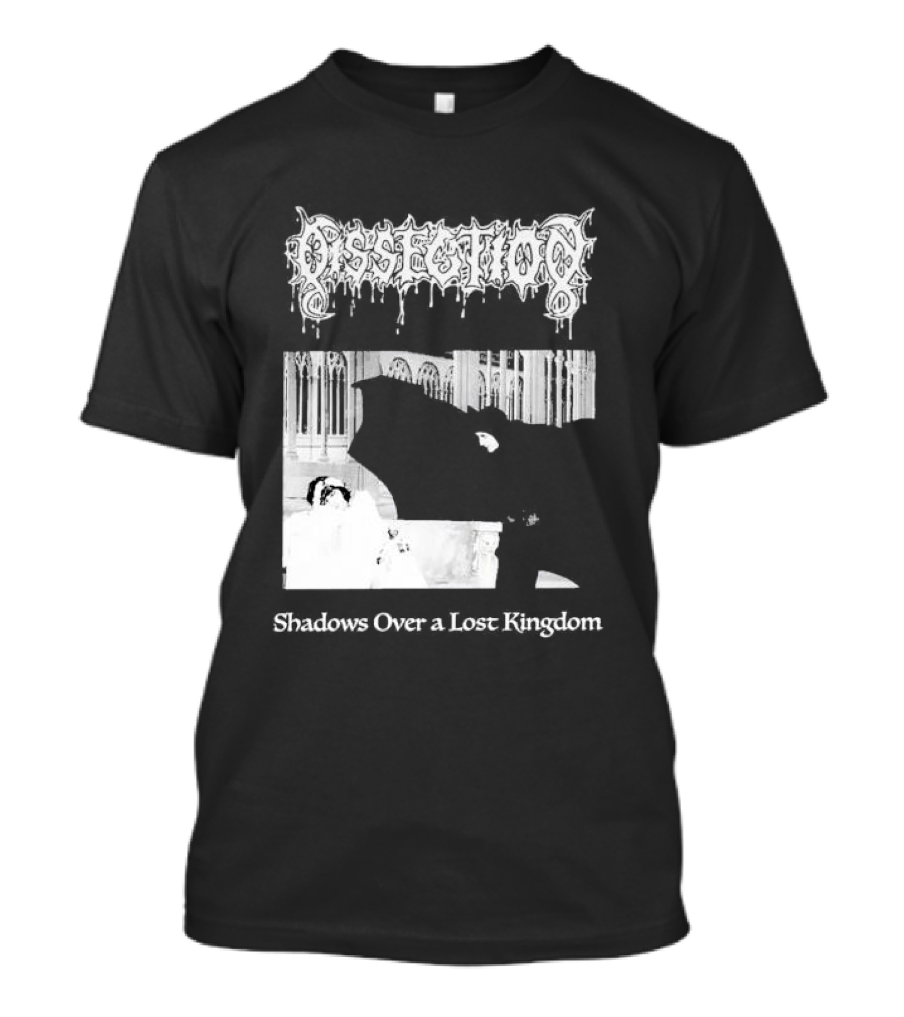 Dissection Shadows Over A Lost Kingdom Gothic Band T-Shirt
