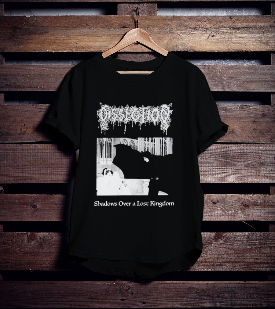 Dissection Shadows Over A Lost Kingdom Gothic Band T-Shirt