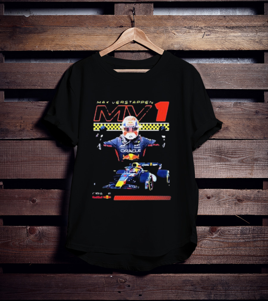 Max Verstappen MV1 Red Bull Racing Oracle Formula 1 T-Shirt