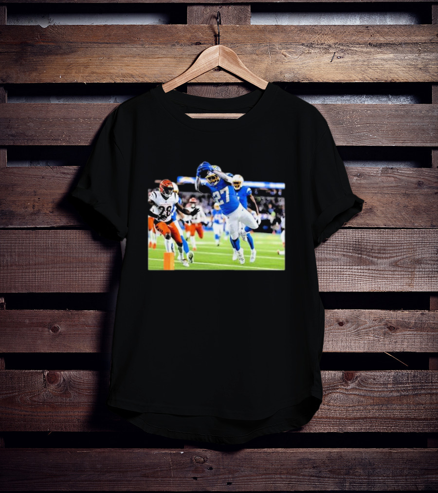 J.K. Dobbins Los Angeles Chargers NFL Week 11 Flash Features T-Shirt