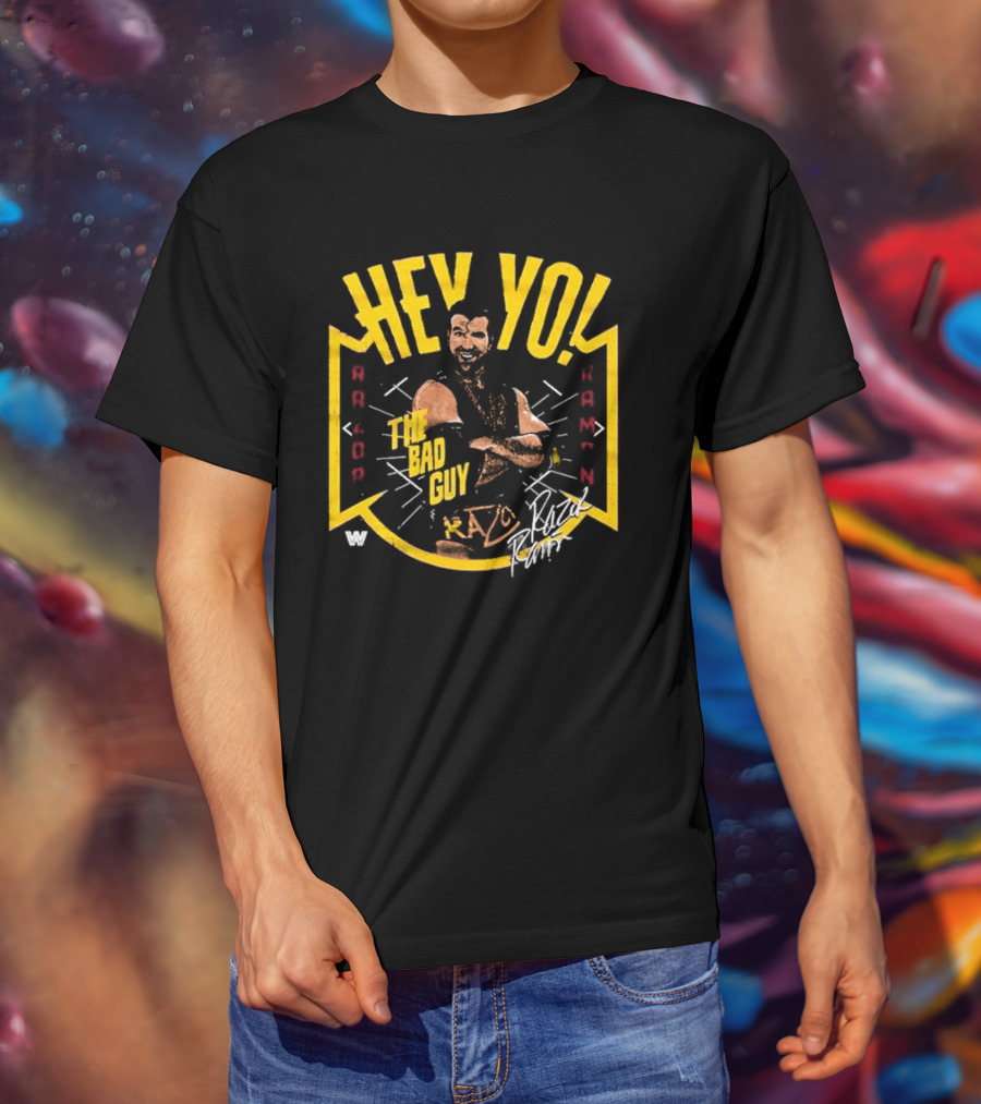 Hey Yo Razor Ramon The Bad Guy Youth 500 Level T-Shirt