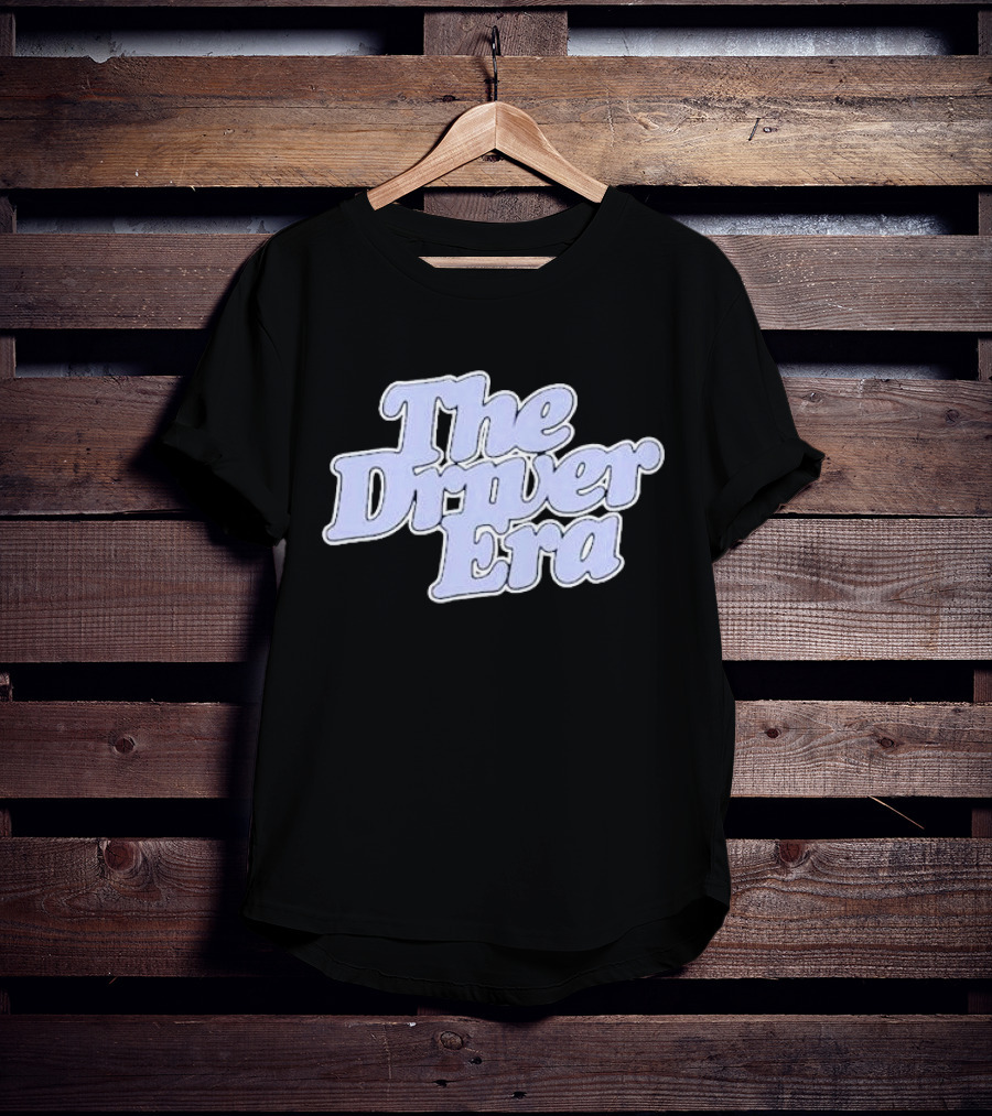 The Driver Era Lavender Text T-Shirt