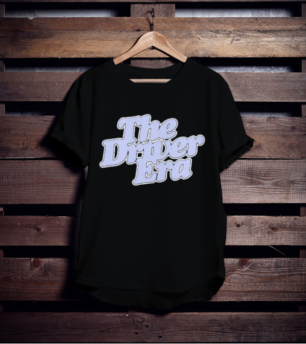 The Driver Era Lavender Text T-Shirt