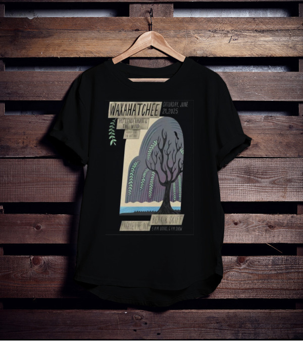 Waxahatchee June 21 2025 MJ Lenderman And The Wind LaFayette NY Beak And Skiff Apple Orchards Tour T-Shirt