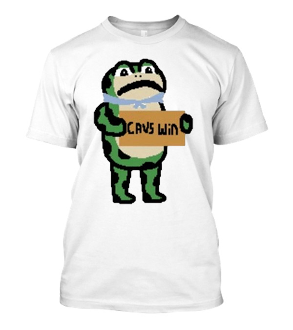 Cavs Win Victory Frog Pixel T-Shirt