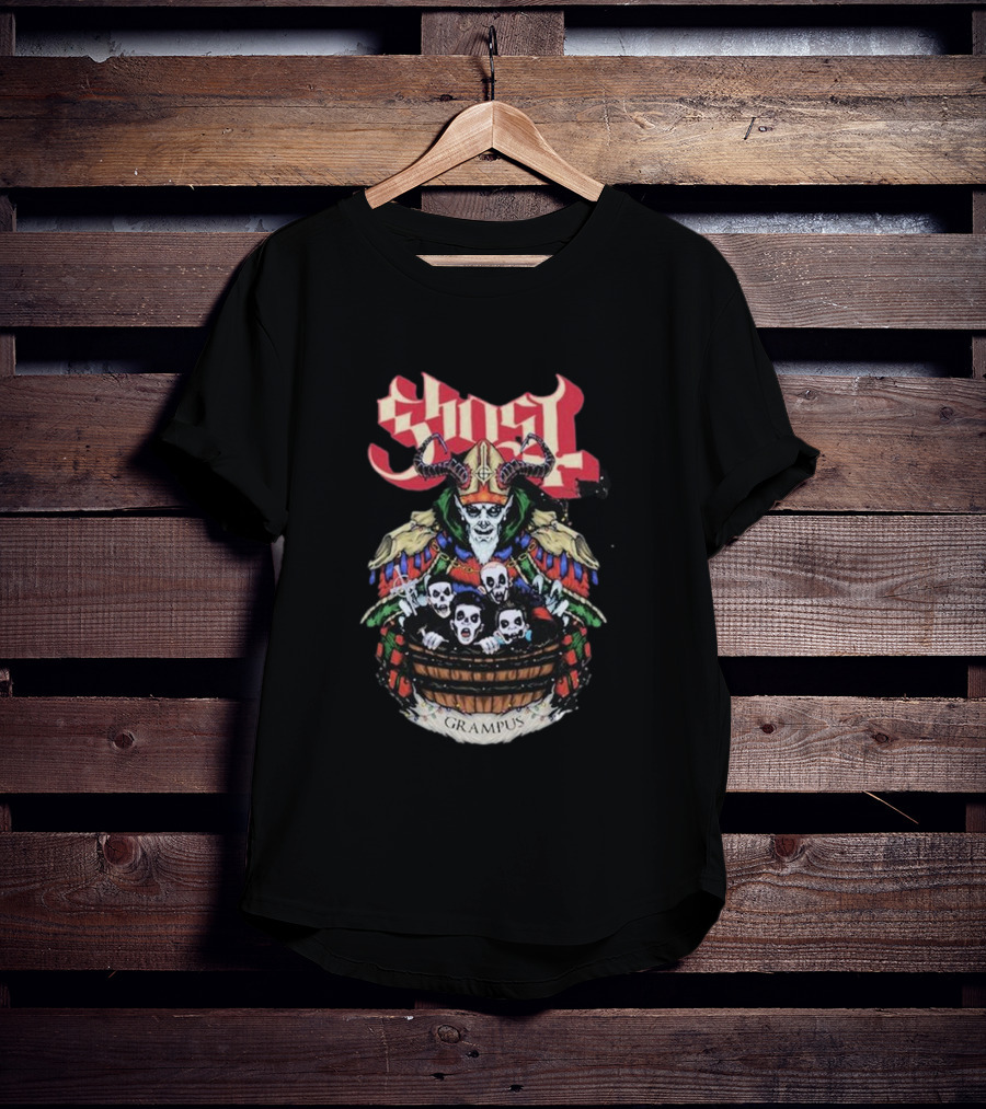 Ghost Grampus Christmas T-Shirt