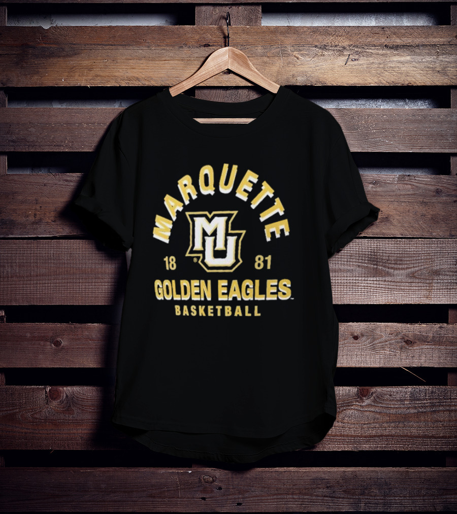 Marquette Golden Eagles Basketball 1881 MU T-Shirt