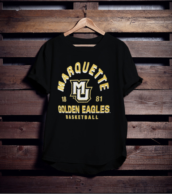 Marquette Golden Eagles Basketball 1881 MU T-Shirt