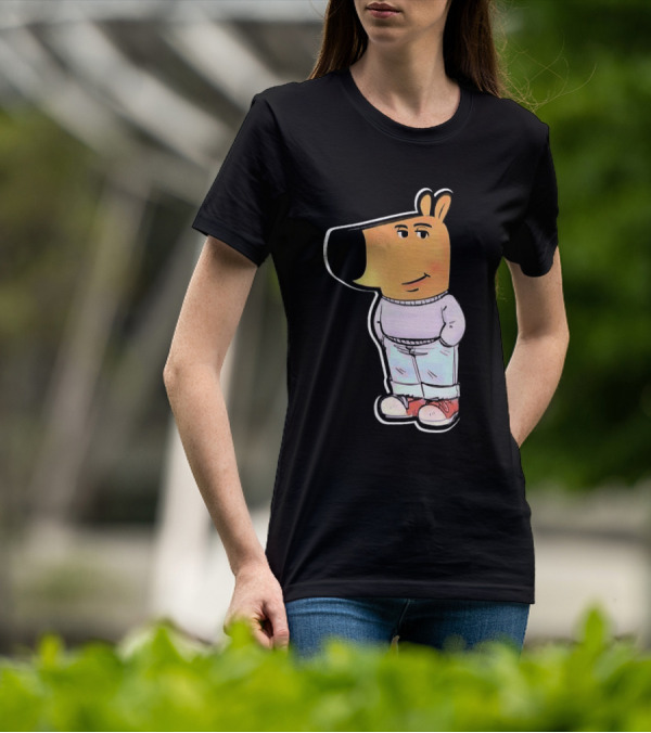 I Don't Know Who This Is. My New Character Is A Chill Guy In Relaxed Outfit With Hands In Pockets T-Shirt