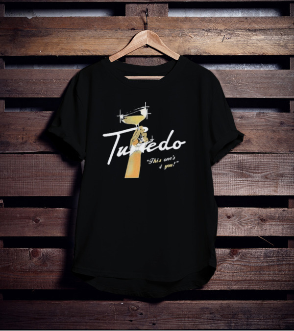 Tuxedo This One's 4 You Martini Glass T-Shirt