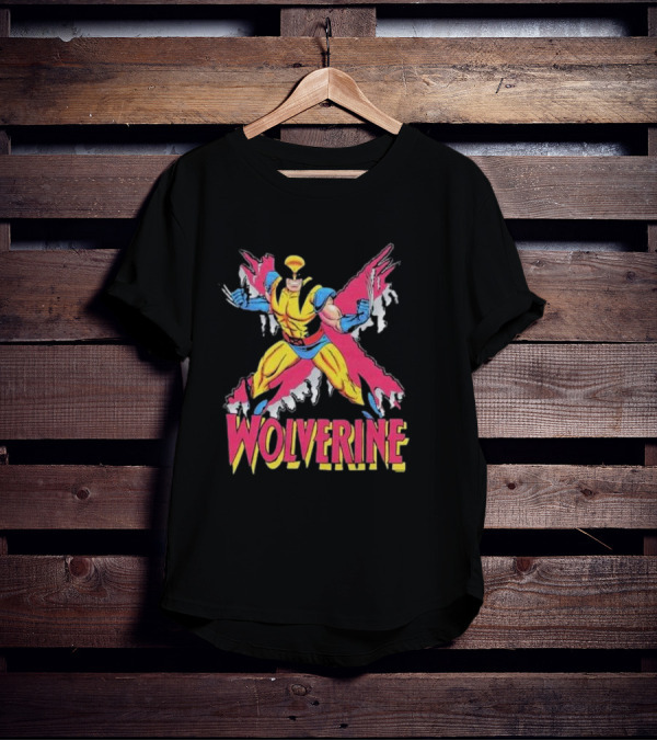 Wolverine Marvel X-Men Classic Comic T-Shirt