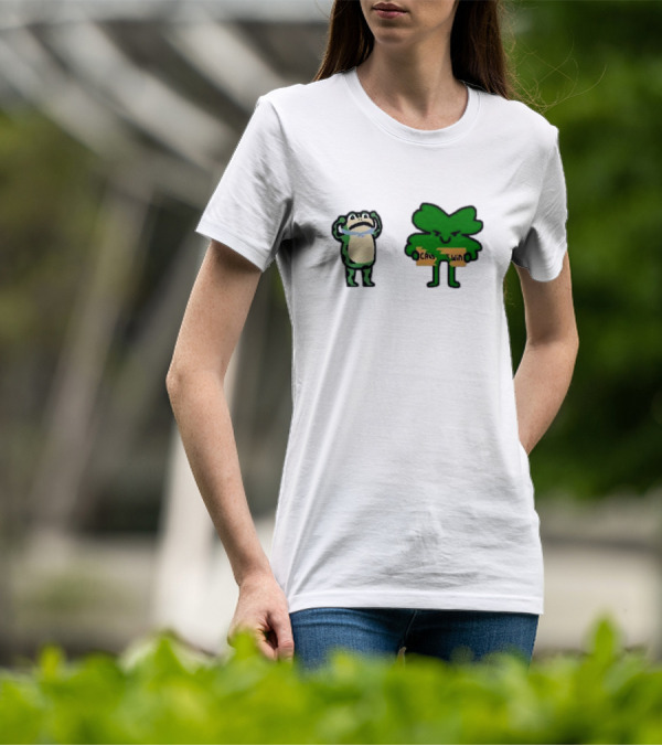 Celtics Take Down The Cavs Cavs Win Frog And Clover NBA Paint T-Shirt