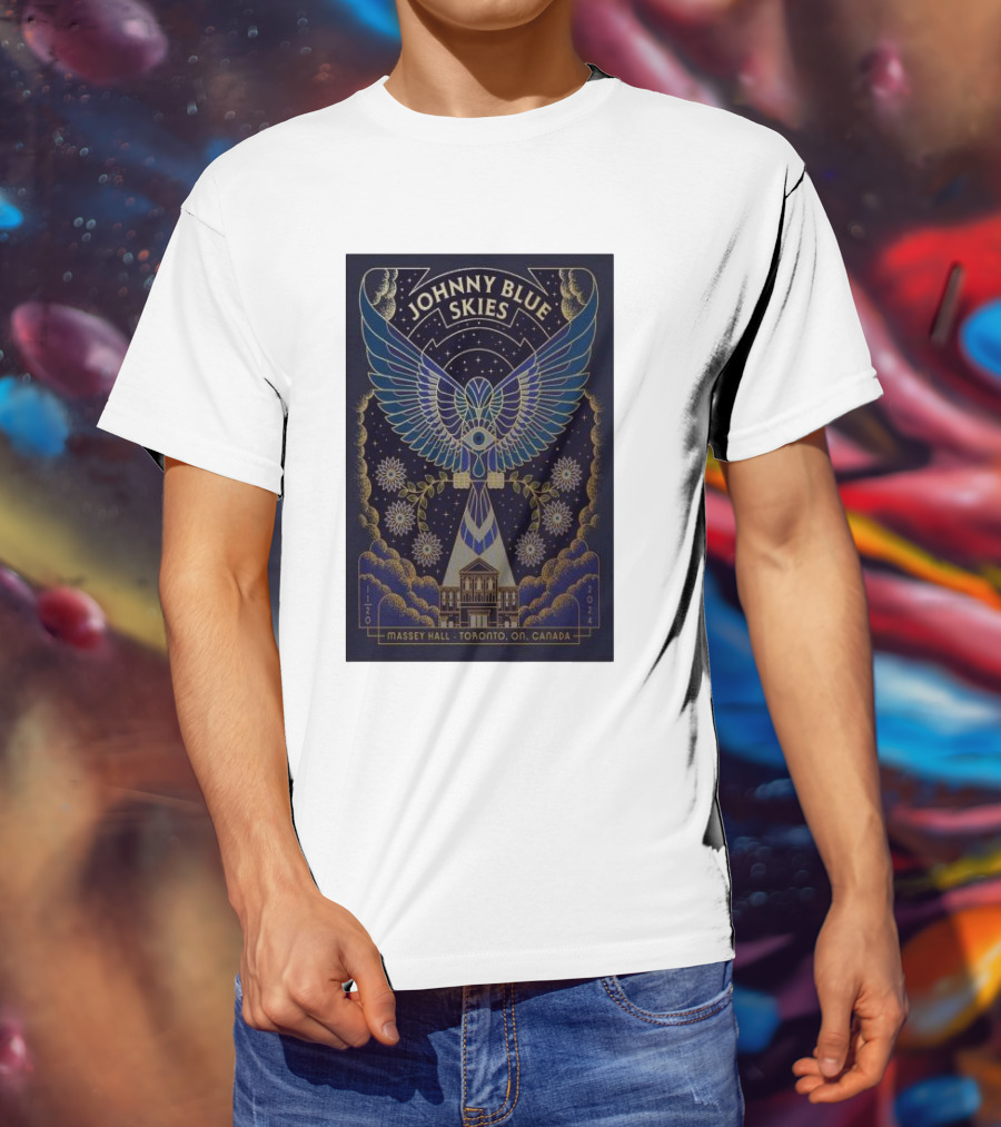 JOHNNY BLUE SKIES MASSEY HALL TORONTO T-Shirt