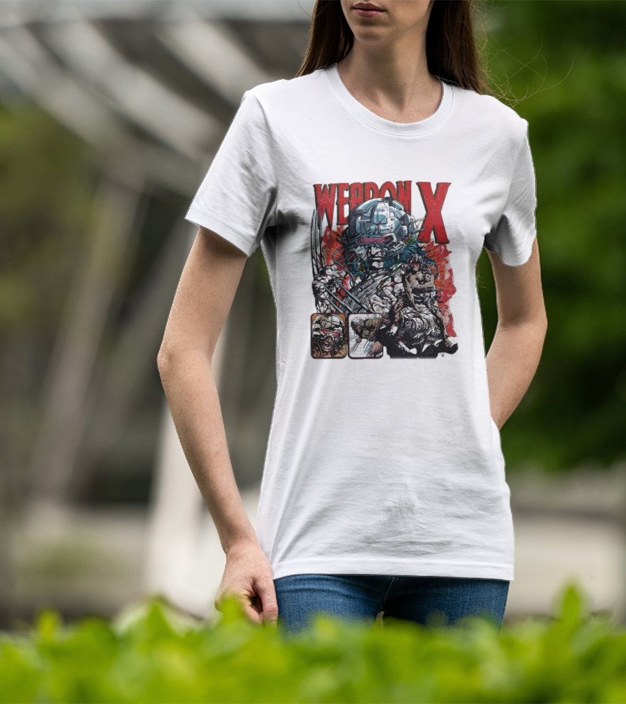 Weapon X Vintage Comic Style Artwork Claw Character T-Shirt