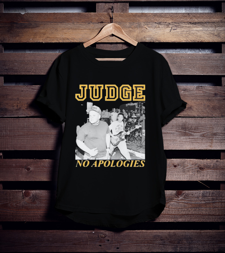 Judge No Apologies RevHQ Band Performance T-Shirt