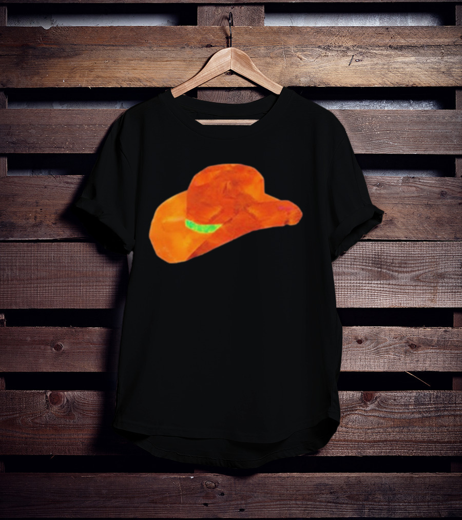 Halsey Yallsey Toddler Orange Cowboy Hat T-Shirt