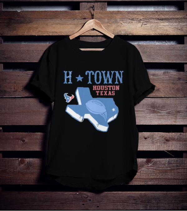 H-Town Houston Texas Football Texans T-Shirt