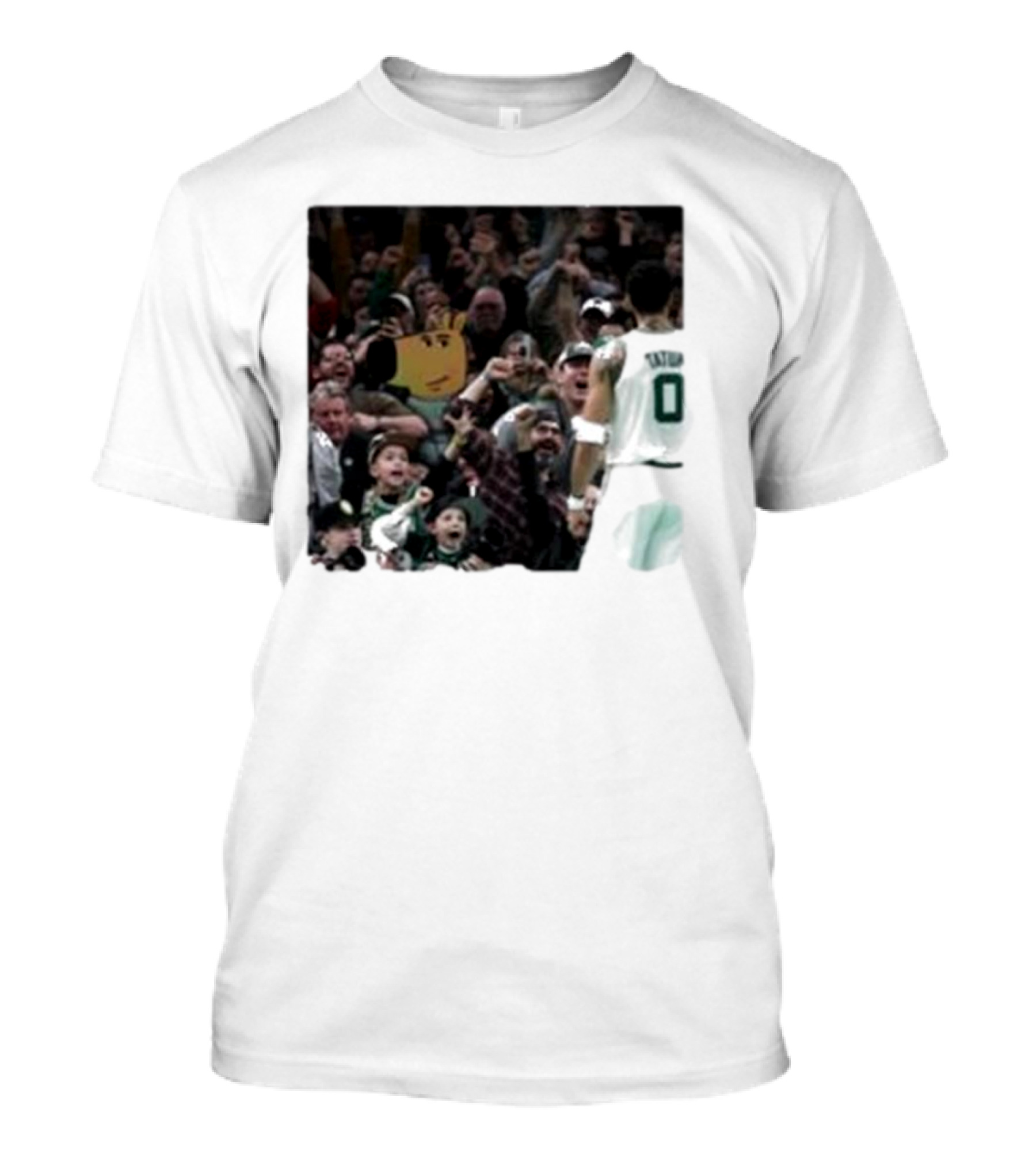 Chill Guy Dog Celtic Boston Tatum 0 Fan Crowd T-Shirt