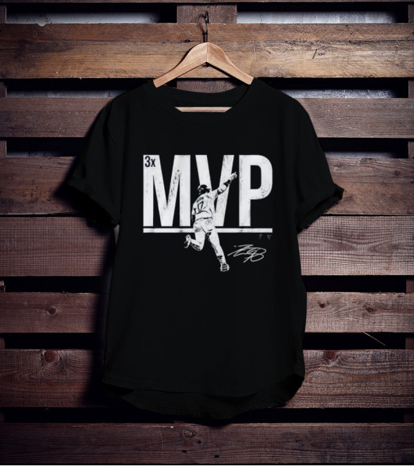 Shohei Ohtani 3x MVP 17 Signature T-Shirt