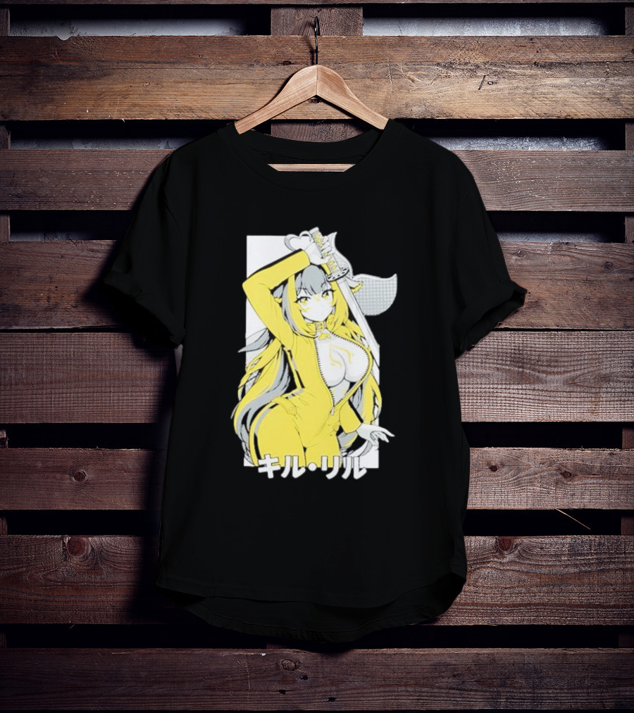 Shylily Kill Lil キル・リル Katana Anime T-Shirt