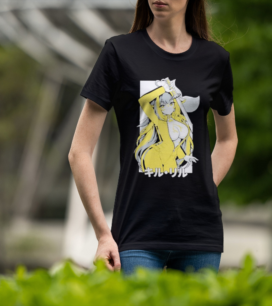 Shylily Kill Lil キル・リル Katana Anime T-Shirt
