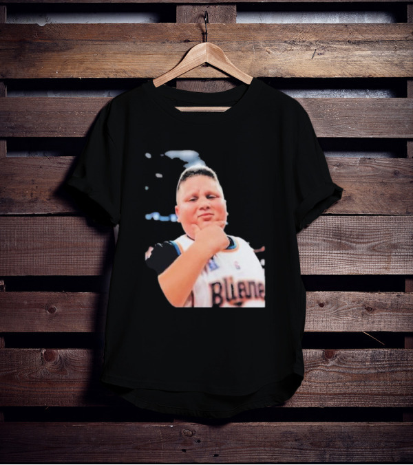 The Rizzler Blazers Confidence Meme Iconic NBA Jersey Humor T-Shirt