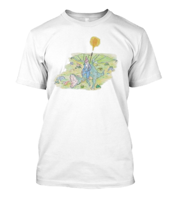 Brain Dead Dragon Rider Fantasy Adventures In Enchanted Wilderness T-Shirt
