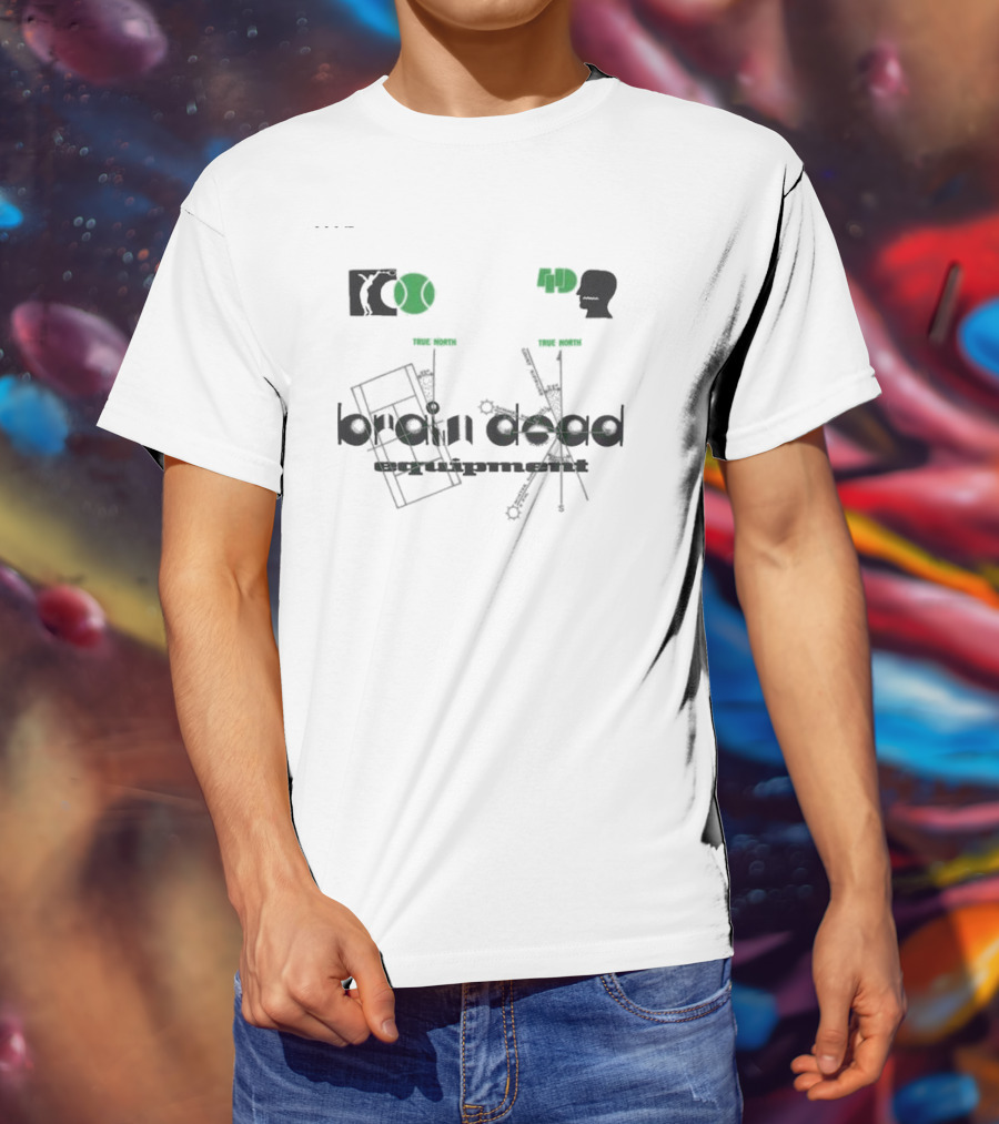 Brain Dead Equipment True North 4D T-Shirt