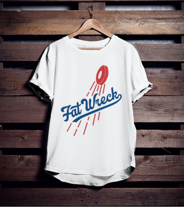 Fat Wreck Chords Los Angeles Dodgers Record T-Shirt