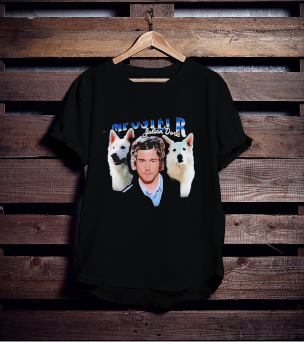 Julien Doré Mister R With Two White Dogs T-Shirt