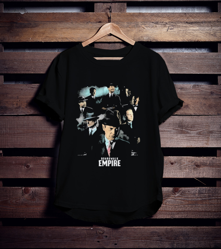 Boardwalk Empire Bootleg Series Characters Mafia Gangsters T-Shirt