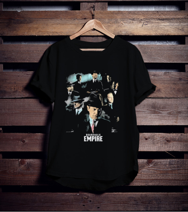 Boardwalk Empire Bootleg Series Characters Mafia Gangsters T-Shirt