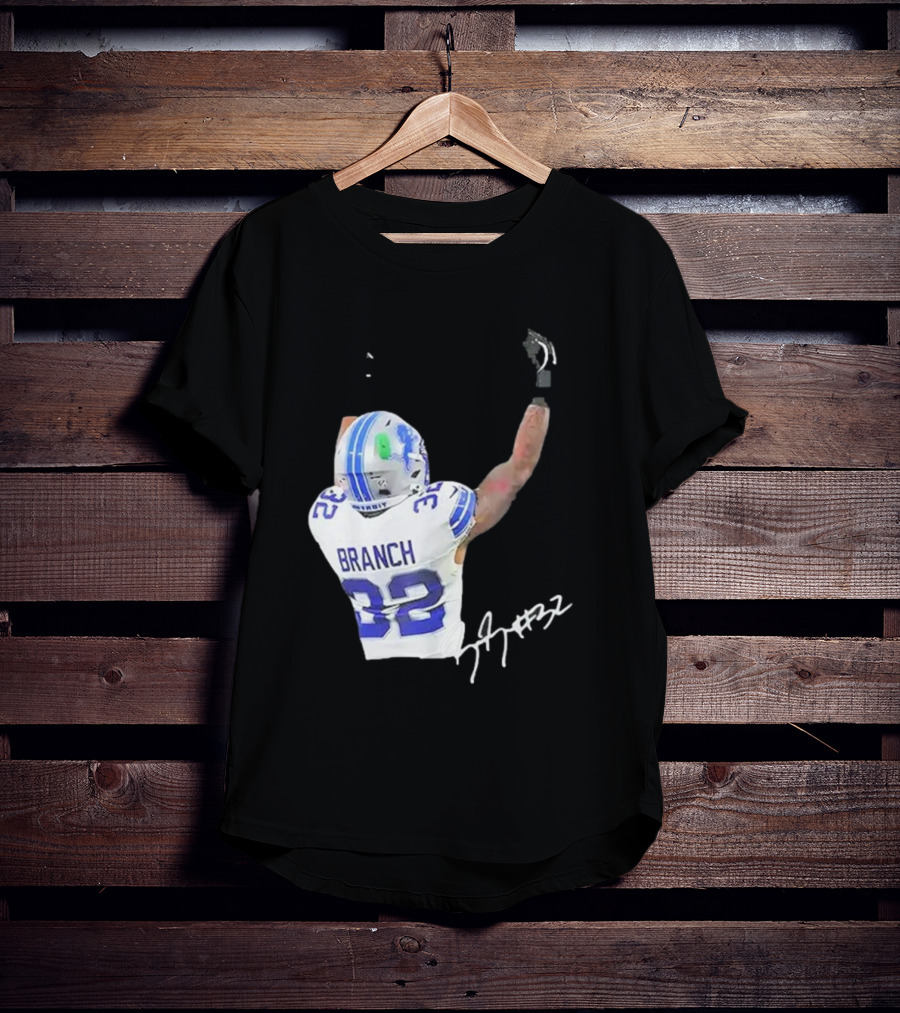 Lions Branch 32 Middle Finger Gesture T-Shirt