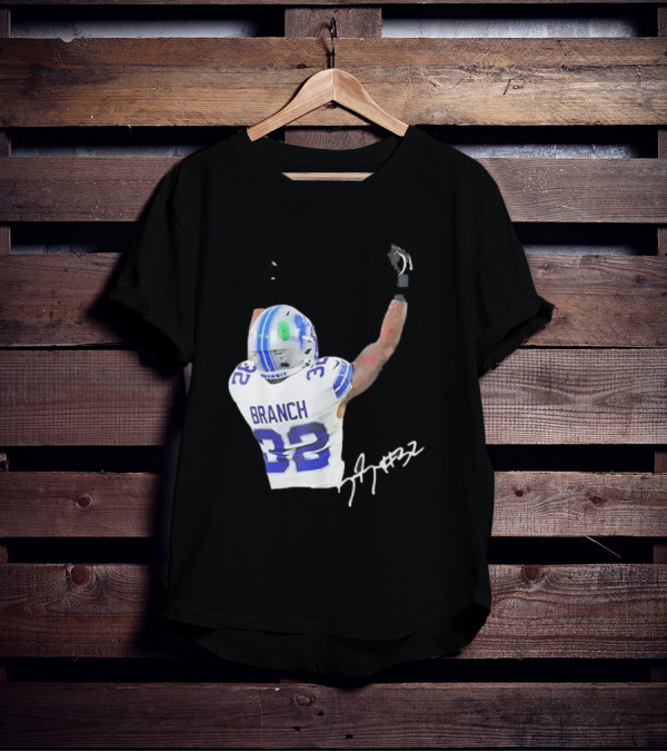 Lions Branch 32 Middle Finger Gesture T-Shirt