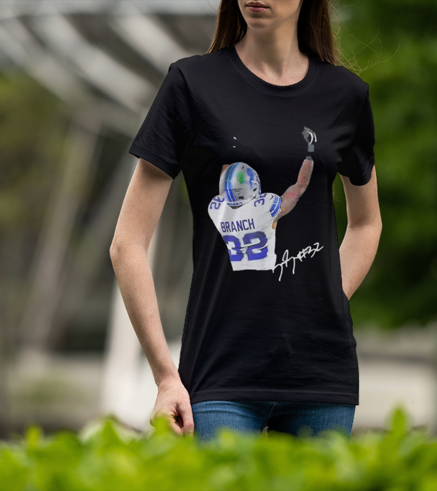 Lions Branch 32 Middle Finger Gesture T-Shirt