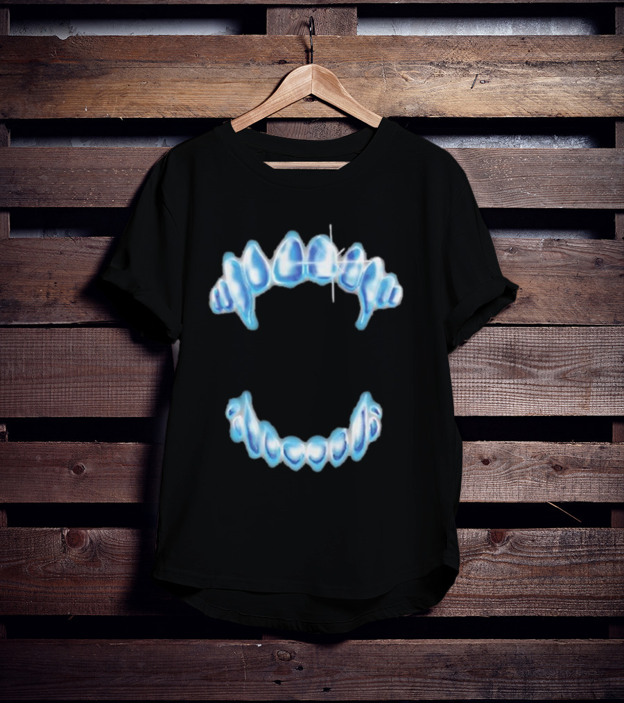 Dom Dolla Cave Fangs Blue Ice Grillz T-Shirt
