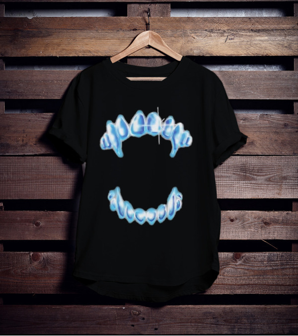 Dom Dolla Cave Fangs Blue Ice Grillz T-Shirt