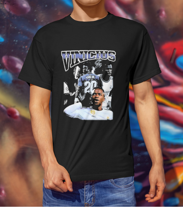 Neymar Camiseta Vinícius Jr VINI JR 20 Football T-Shirt