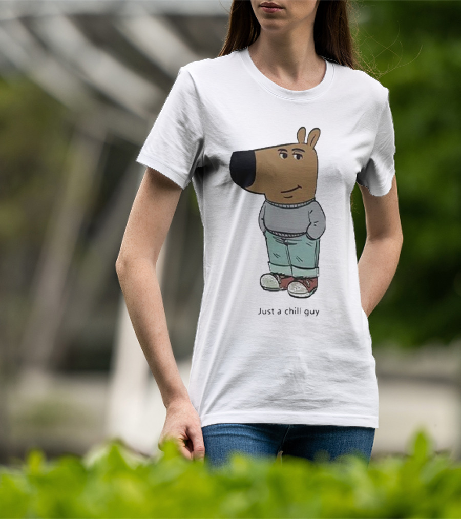 Buster Baxter Just A Chill Guy Meme T-Shirt