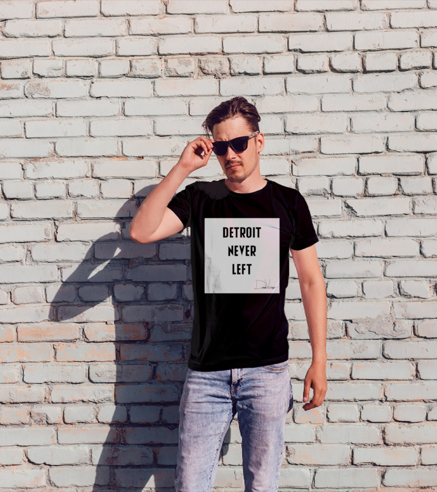 Detroit Never Left D.Vintage T-Shirt