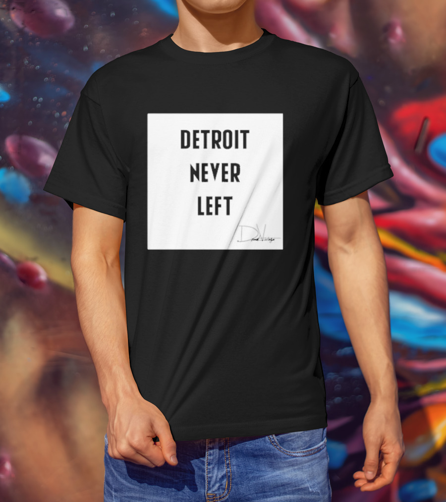 Detroit Never Left D.Vintage T-Shirt