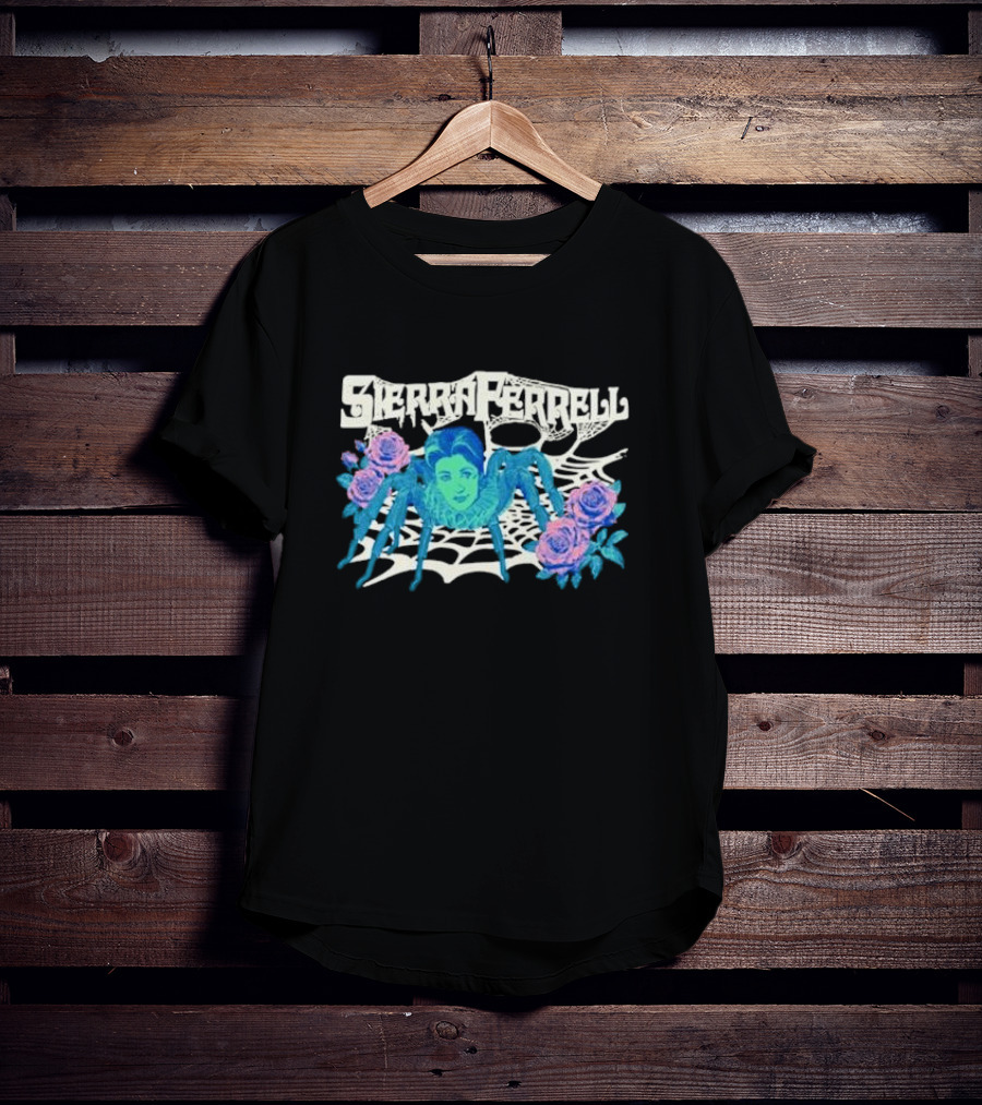 Sierra Ferrell Spider Web Roses T-Shirt