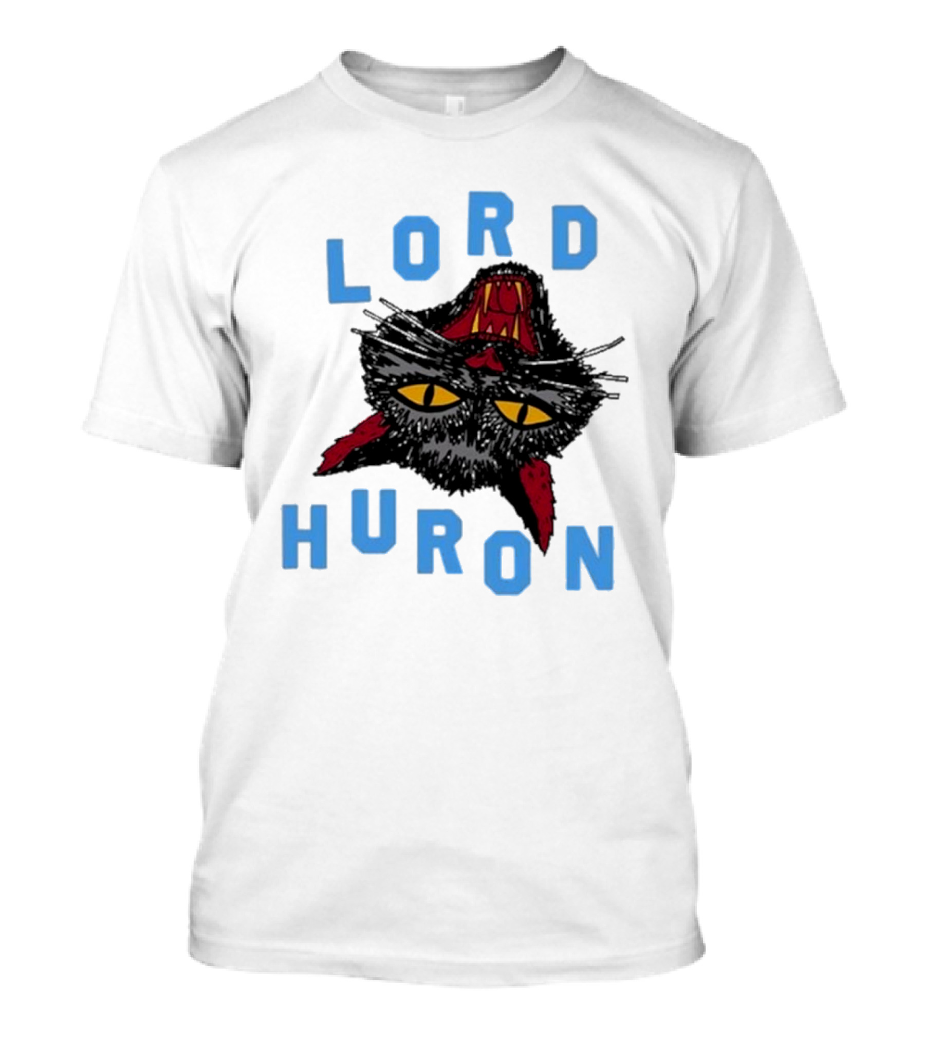 LORD HURON Upside Down Cat T-Shirt