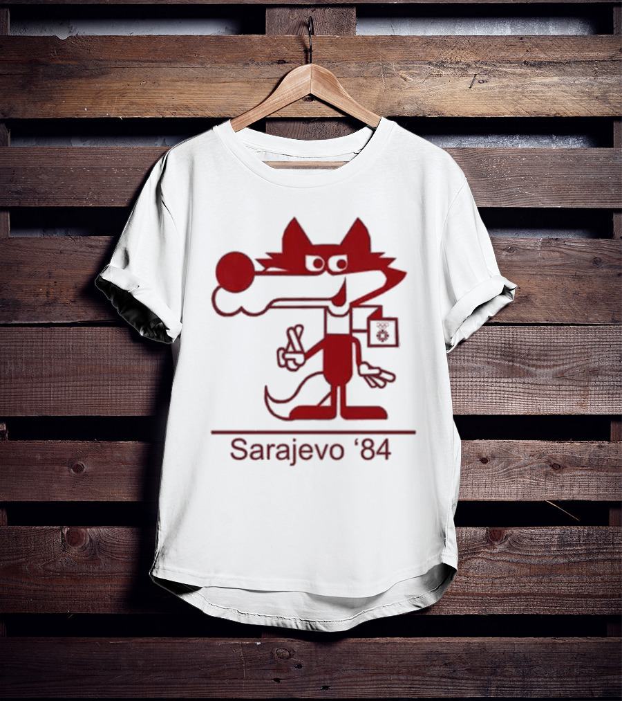 Vucko Sarajevo '84 Winter Olympics Mascot T-Shirt