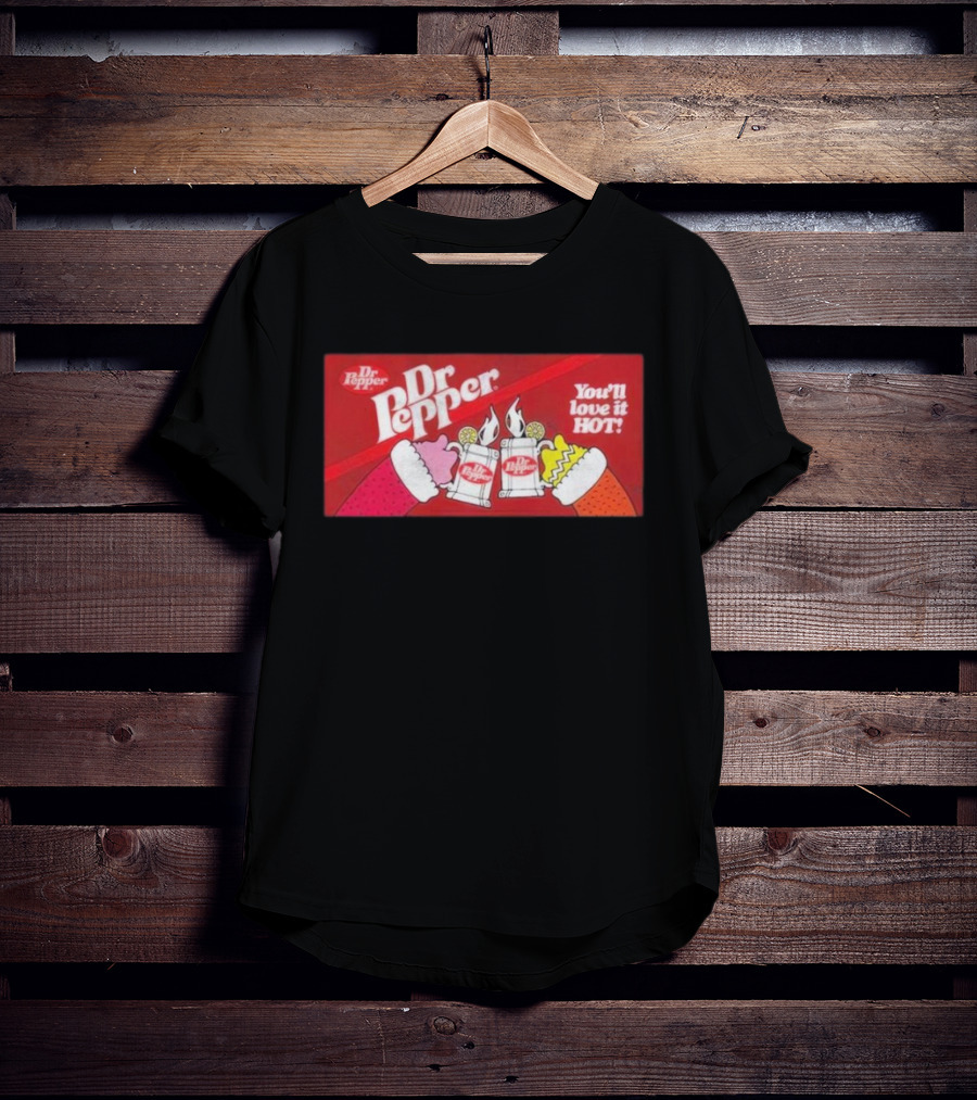 Dr Pepper You'll Love It Hot Christmas Toast With Santa Hats T-Shirt