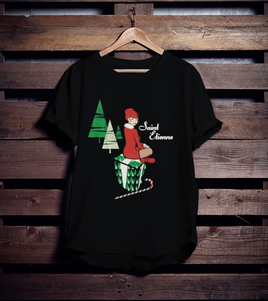 Saint Etienne A Glimpse Of Stocking Holiday T-Shirt