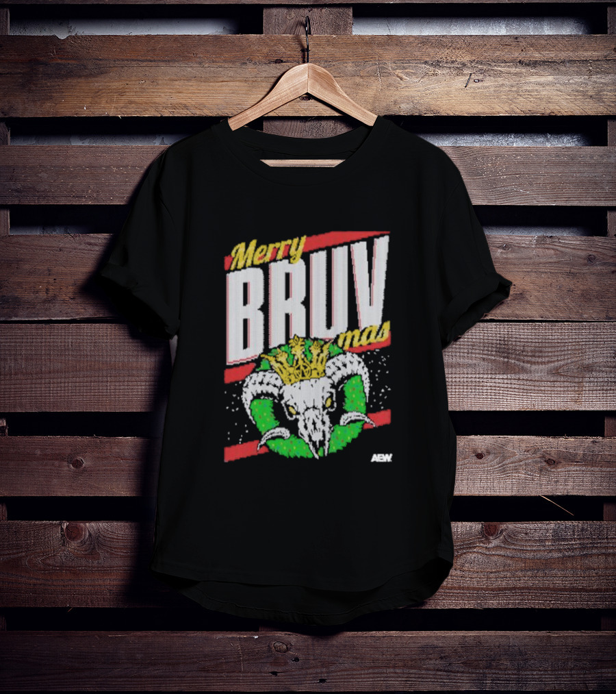 Will Ospreay Merry BRUVmas AEW Holiday Ugly Christmas T-Shirt