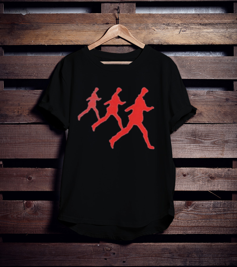 Girl In Red World In Red Motion T-Shirt